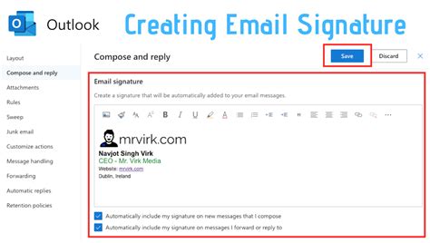 Create email signature in outlook. Things To Know About Create email signature in outlook. 